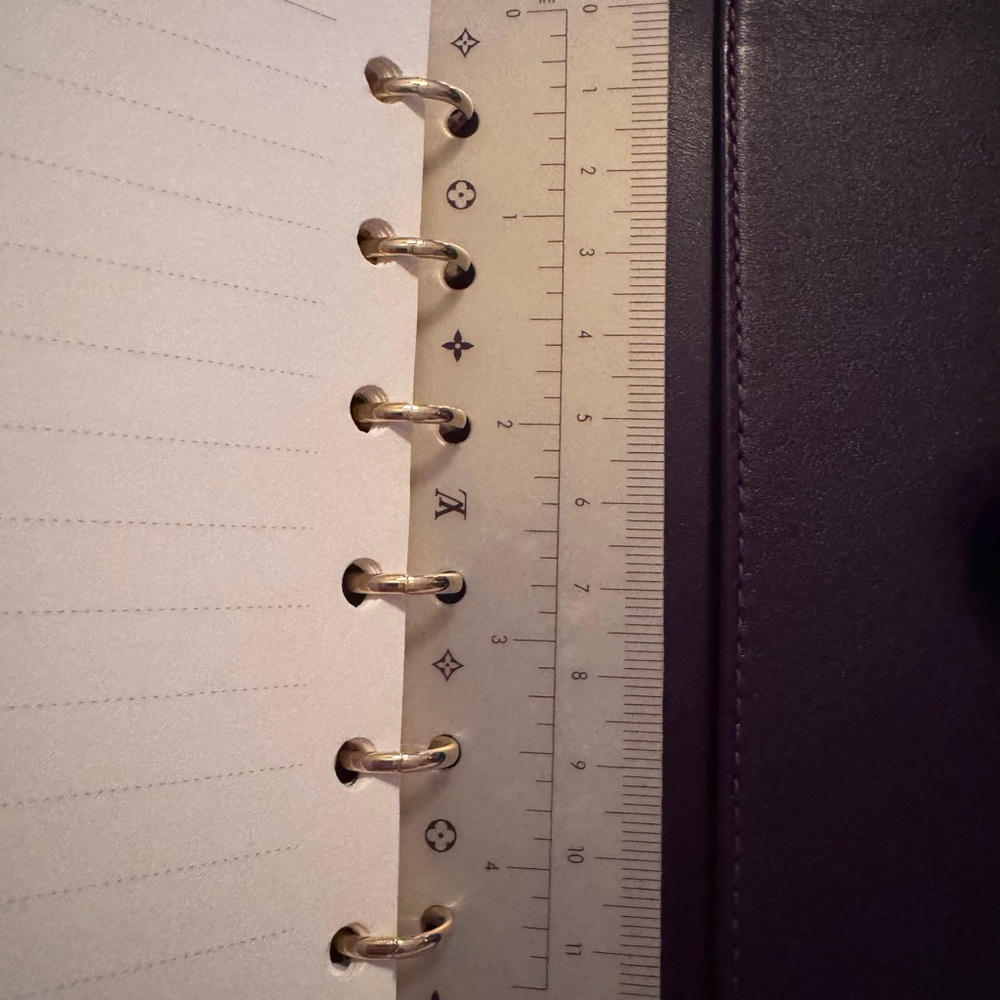 Louis Vuitton Suhali small ring agenda - Picture 11 of 15